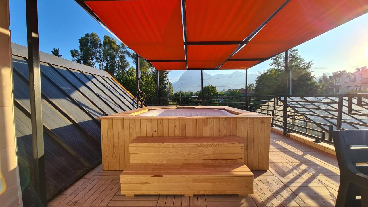 Villa Orange House Private Garden Terrace Hot Tub Mountain Views Konyaalti אנטליה מראה חיצוני תמונה
